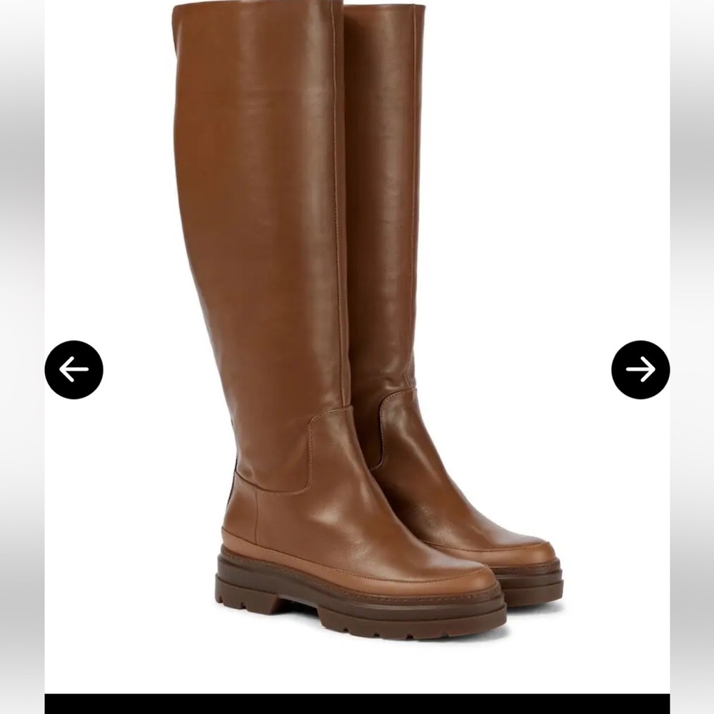 Beryl Leather Knee-High Boots